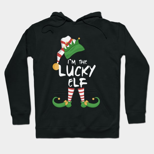 I'm The Lucky Elf Hoodie by novaya